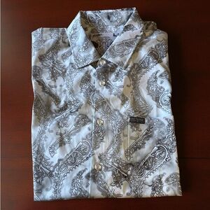 Retro Rifle - colosseum - short sleeve button up